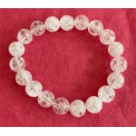 Bracelet de perles en cristal de roche