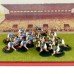 Figurine en plomb - coffret 19 pièces de rugby
